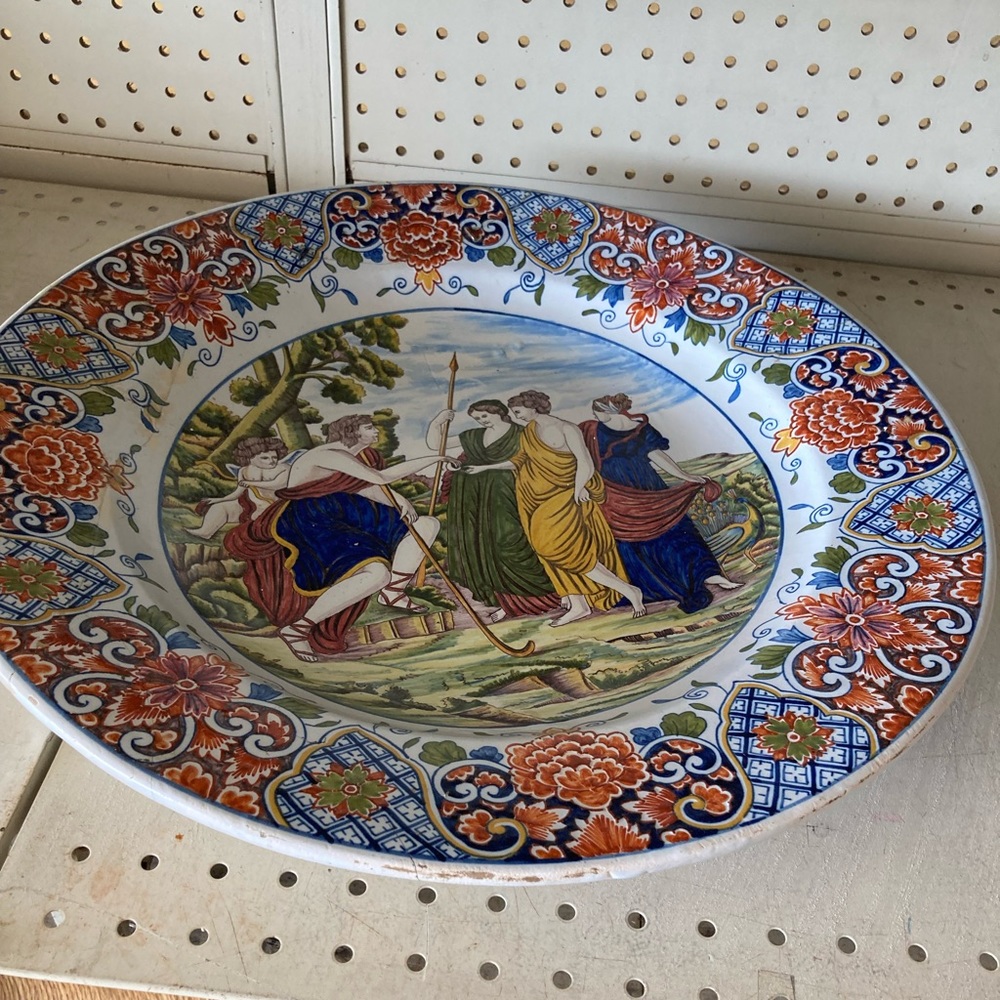 Antique plate